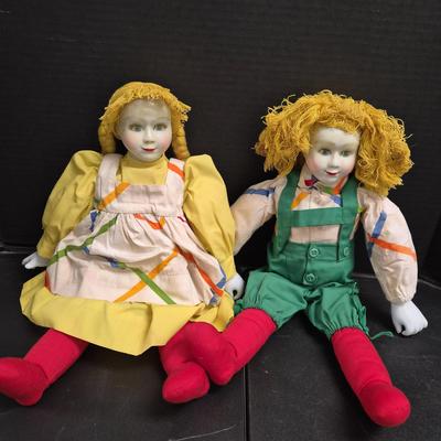 Sale Photo Thumbnail #59: Original Orma Hand-Painted Porcelain Dolls…Pair
