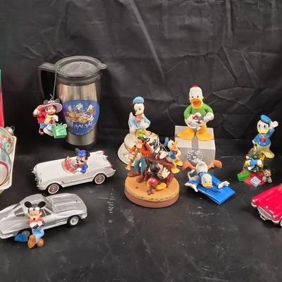 Sale Photo Thumbnail #64: Disney Character Collectible Lot … Mickey, Minnie, Donald & Friends … Cars, Figurines & Ornaments
