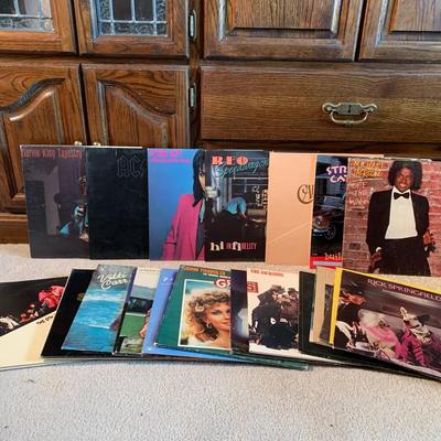 Micheal Jackson, Billy Joel, Donna Summer And More Vinyl Records LP