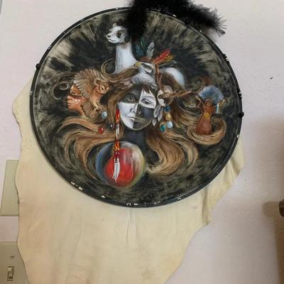 Native American Style Hand Painted Art