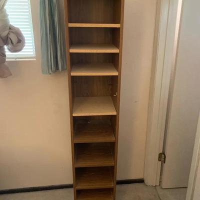 Tall Wooden Shelf