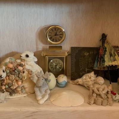 Animal Sculptures, Shells, Decorative Art And Misc Decor