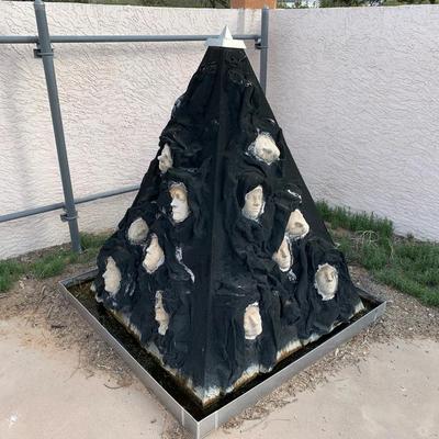 Pyramid Head Sculpture