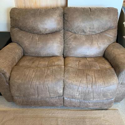 Brown Electrical Reclining Sofa 