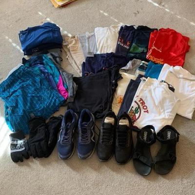 Men’s Shirts, Shorts And Shoes- L-XXL