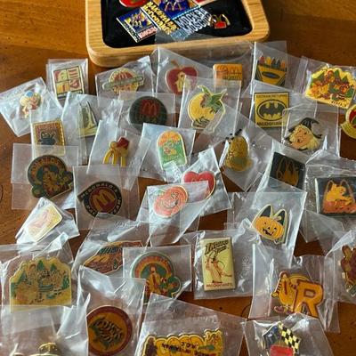 Vintage McDonald’s Enamel Pins Lot A