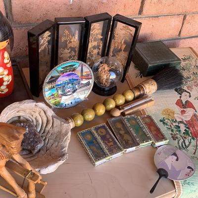 Lot Of Asian Inspired Decorations 
