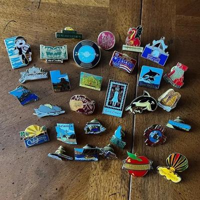 Travel Souvenir Enamel Pins 