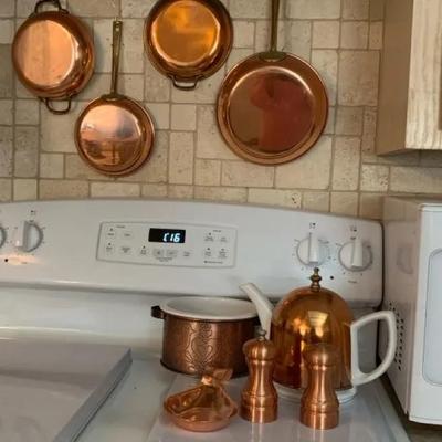 Assorted Copper Items