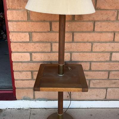 Wooden 5 Ft Floor Lamp 