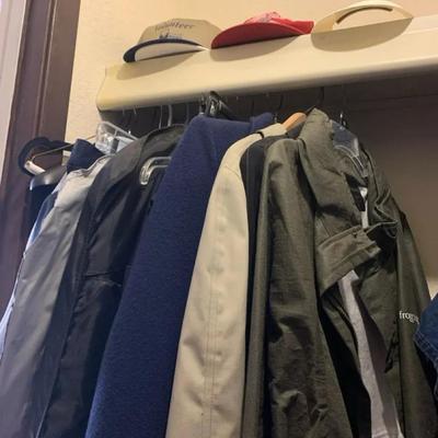 Men’s Jackets, Coats, Pants,Size XL And Dress Shoe  