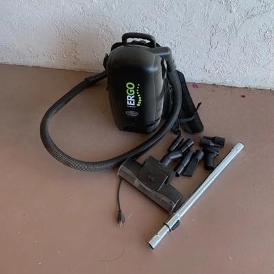 Black Ergo Backpack Blower