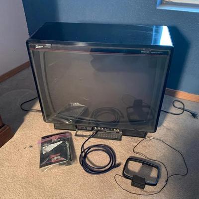 Vintage Zenith System B Tv
