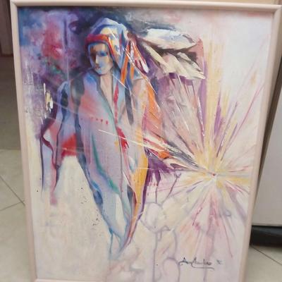 Handpainted Native American Art - Sue Crawford