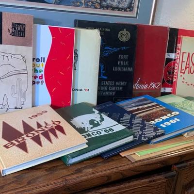 Yearbooks Books Ranging From 1959 - 1991 