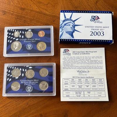 2003 U.S. Mint Proof Set 