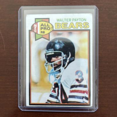 1979 Topps Football Card. Walter Payton - Chicago Bears. Card #480