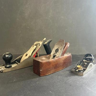 Three Carpenter’s Planes, One Antique 