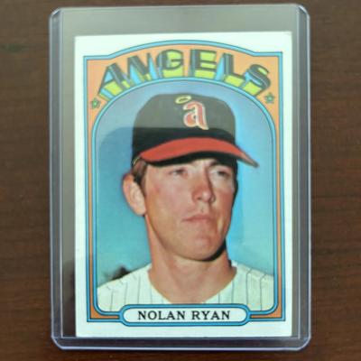 1972 Topps Baseball Card. Nolan Ryan - California Angeles. Card #595