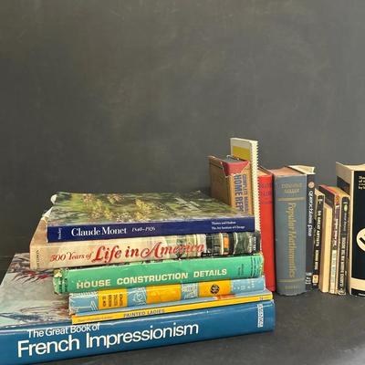 Various Titles With “The Great Book Of French Impressionism” And More