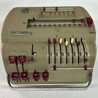 Vintage RC Allen Electro-Mechanical Calculating Machine