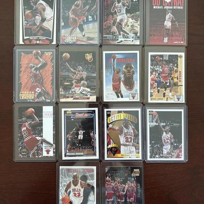Michael Jordan Basketball Cards. Hardwood Leaders, Inserts, and More