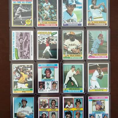 1970s Vintage Baseball Cards. Honus Wagner, Carl Yastrzemski, Tom Seaver, and More
