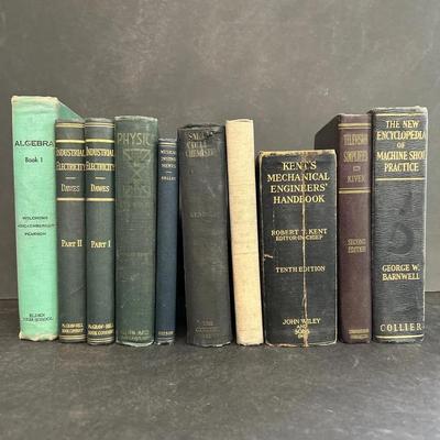 3rd Printing Of Salinger’s “Franny And Zooey,” Antique And Vintage Science Textbooks And More 