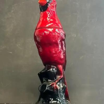 Vintage Jim Beam Cardinal Whisky Decanter, 1968