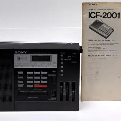 "Sony" ICF-2001 Receiver