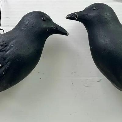 Vintage Black Crow Decoys #2