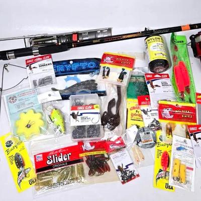 "Zebco" Rhino Glow Tip Rid with a Variety of More Equipment 