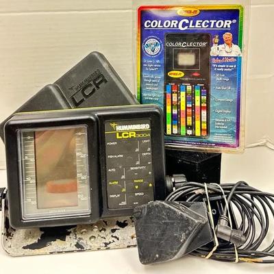 Humminbird LCR 3004 Fishfinder w/ Transducer and Color-Clector Tool