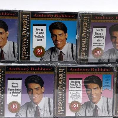 Anthony Robbins, "Personal Power II" CD Set and 'Power Talk" Cassettes