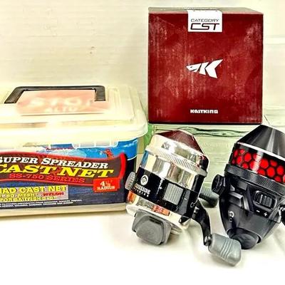 Fishing Gear “Super Spreader Cast Net” “KastKing” “Creekside Reels”