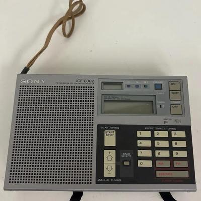 Sony ICF-2002 World Band Radio