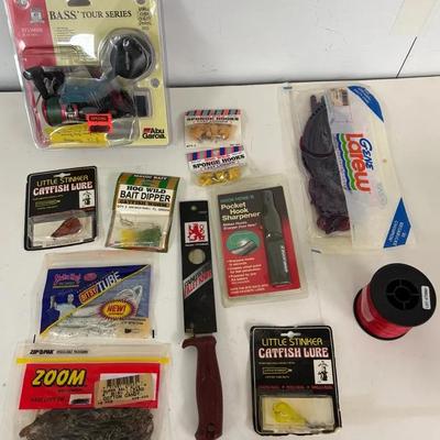 Fishing Gear Lot, Lures, Hooks, and More #2