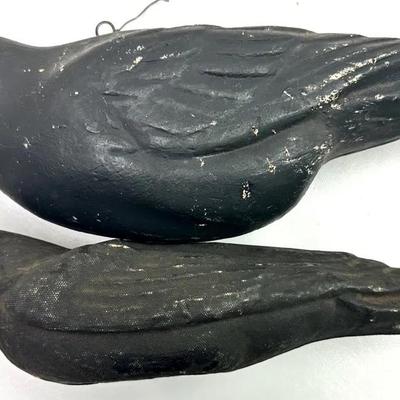 Vintage Crow Decoys 