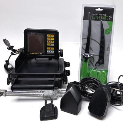 "Eagle" Fish Finder and "Googan Squad" Fillet Knife 