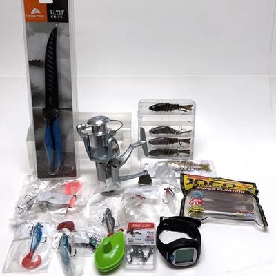 Fishing Gear, Electronics, Lures, Reel and More 