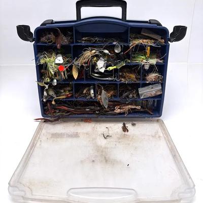 Fishing Tackle Box with a Variety of Lures #2