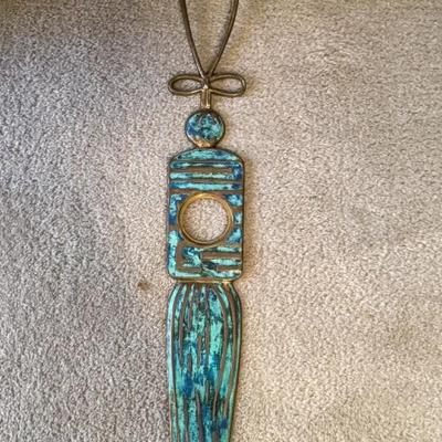 Pepe Mendoza brass Tassel Ornament 