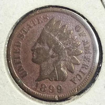 1899 indian head cent