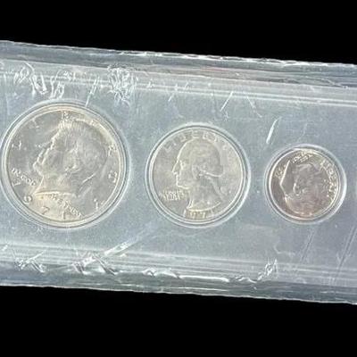 Sealed 1971 us coin set in holder