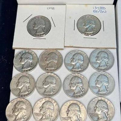 Us quarters 1930s to 1950s
