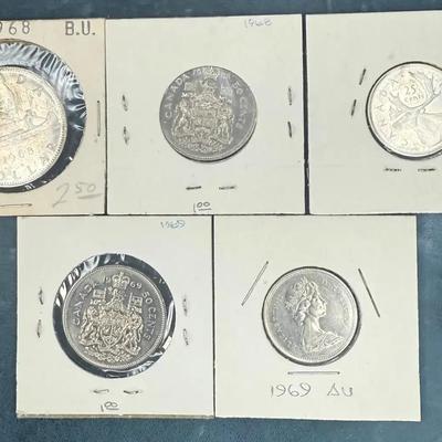 1960s canadian coins