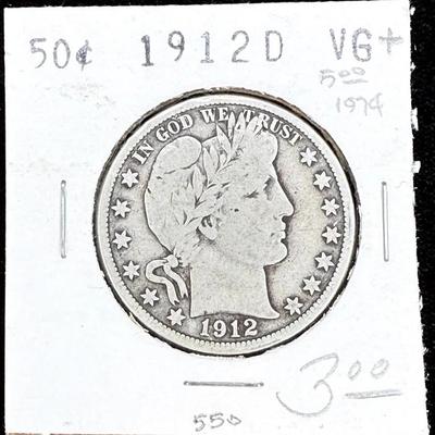 1912d barber half dollar