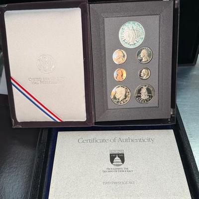 Us mint 1989 prestige coin set