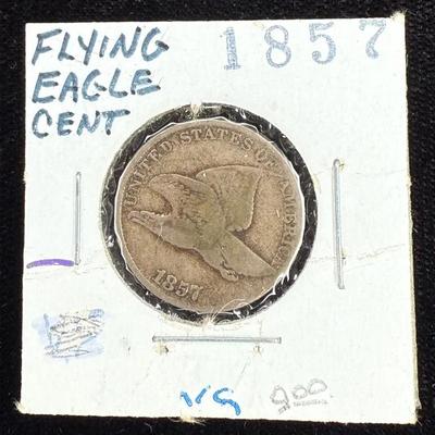 1857 flying eagle cent