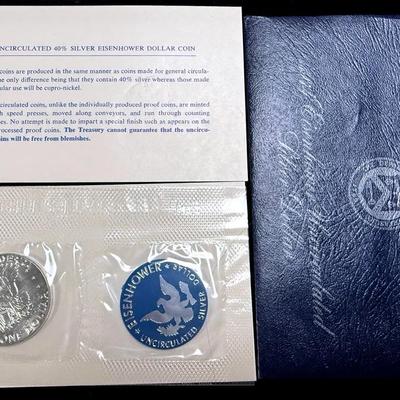 1974 uncirculated eisenhower dollar